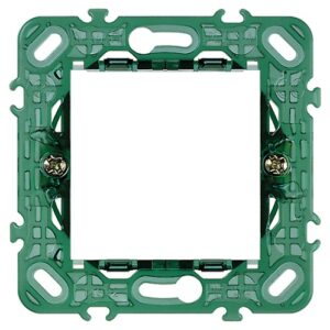 Telaio 2 Moduli per Scatola Rotonda Compatibile Plana